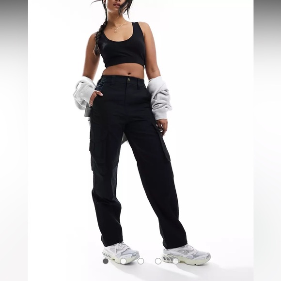 Dickies Hooper Bay Cargo Pants in Black W28 - Picture 4 of 8